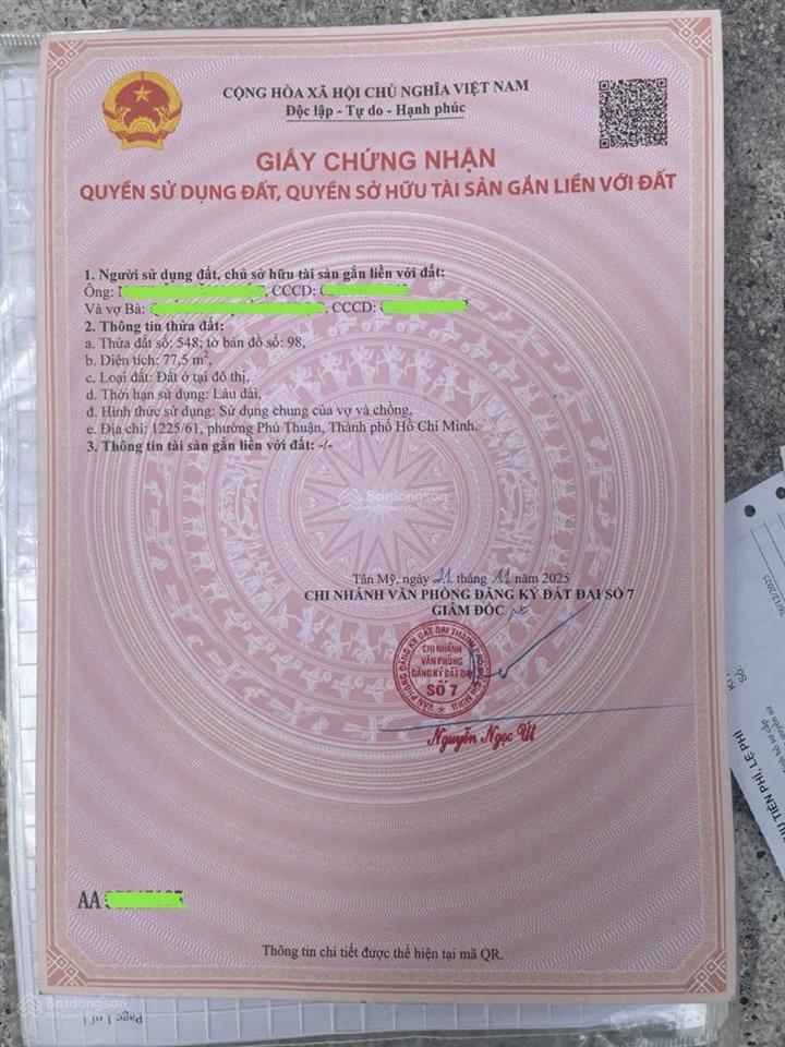 Bán nhà hẻm 1225 huỳnh tấn phát, q7 giá chỉ 5,4 tỷ, sẵn dòng tiền cho thuê ~9 tr/tháng