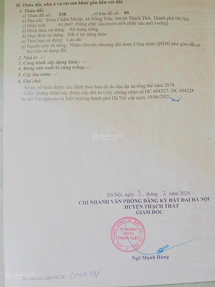 Cơ hội đầu tư đất nền hiếm giá chỉ 2.x tỷ