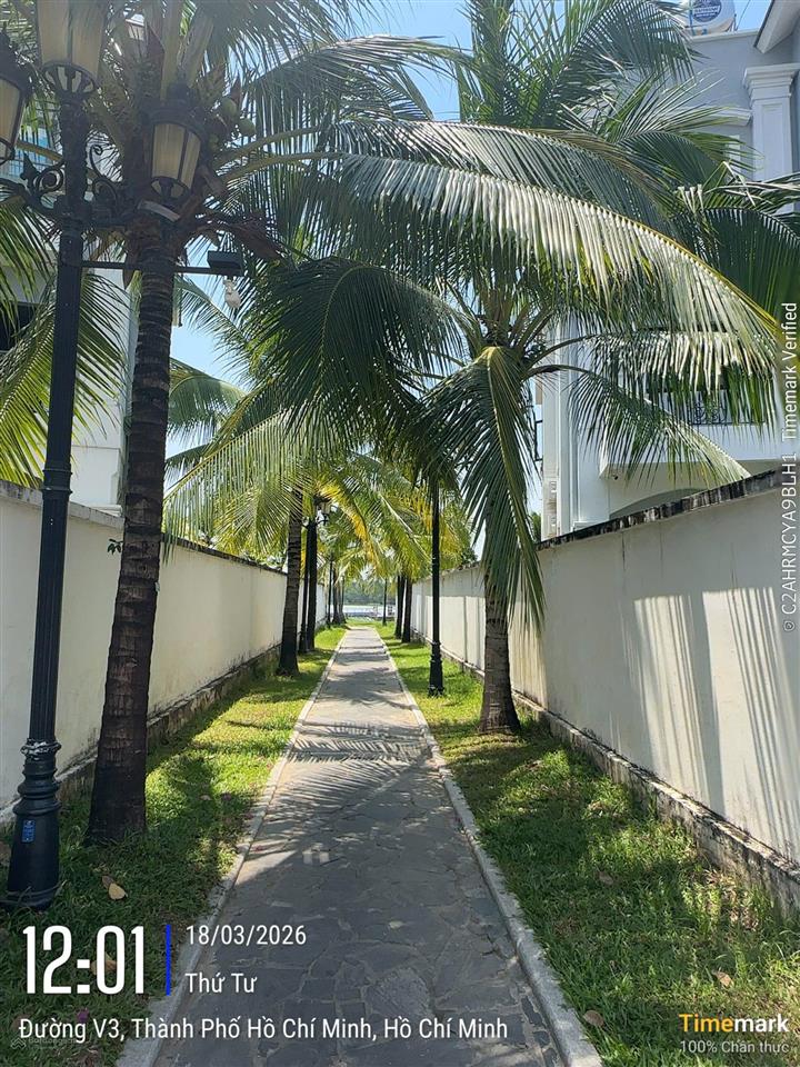 Biệt thự đơn lập 360m2 view sông công viên sau nhà giá 42 tỷ tốt nhất tại vinhome grand park quận 9