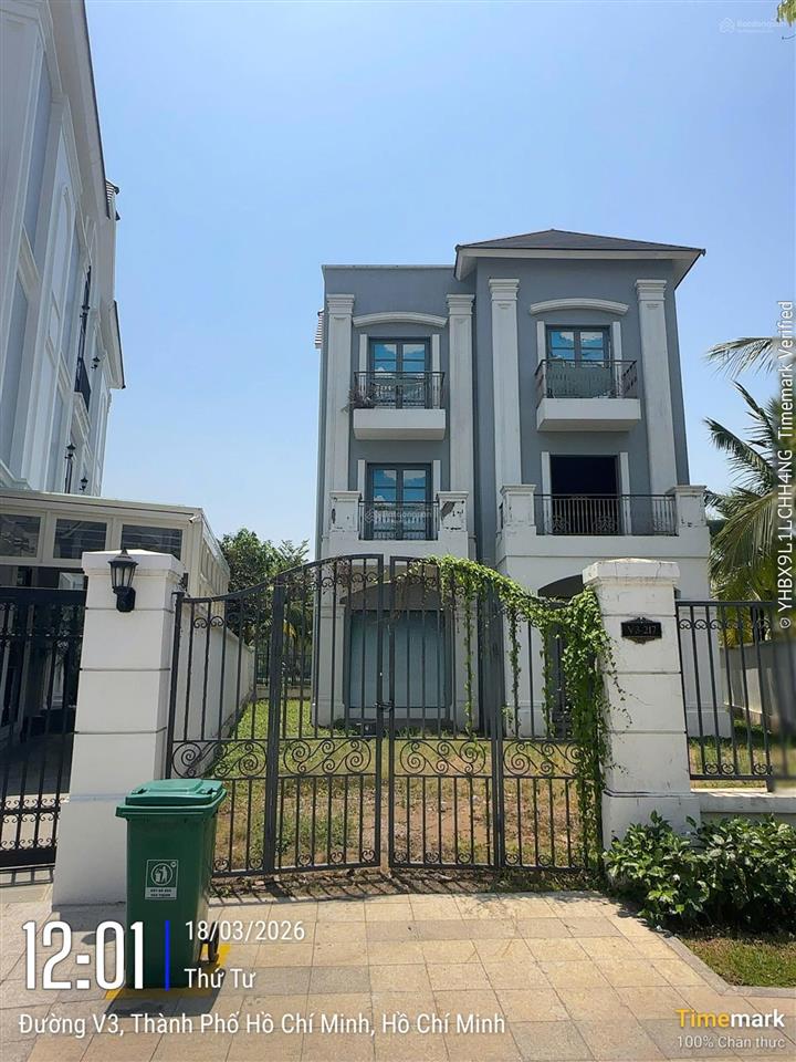 Biệt thự đơn lập 360m2 view sông công viên sau nhà giá 42 tỷ tốt nhất tại vinhome grand park quận 9