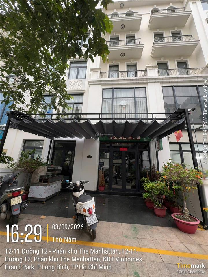 Hiếm có có 1 không 2 nhà phố 126m2 khu manhattan hoàn thiện bán nhanh 22,2 tỷ total vị trí đẹp