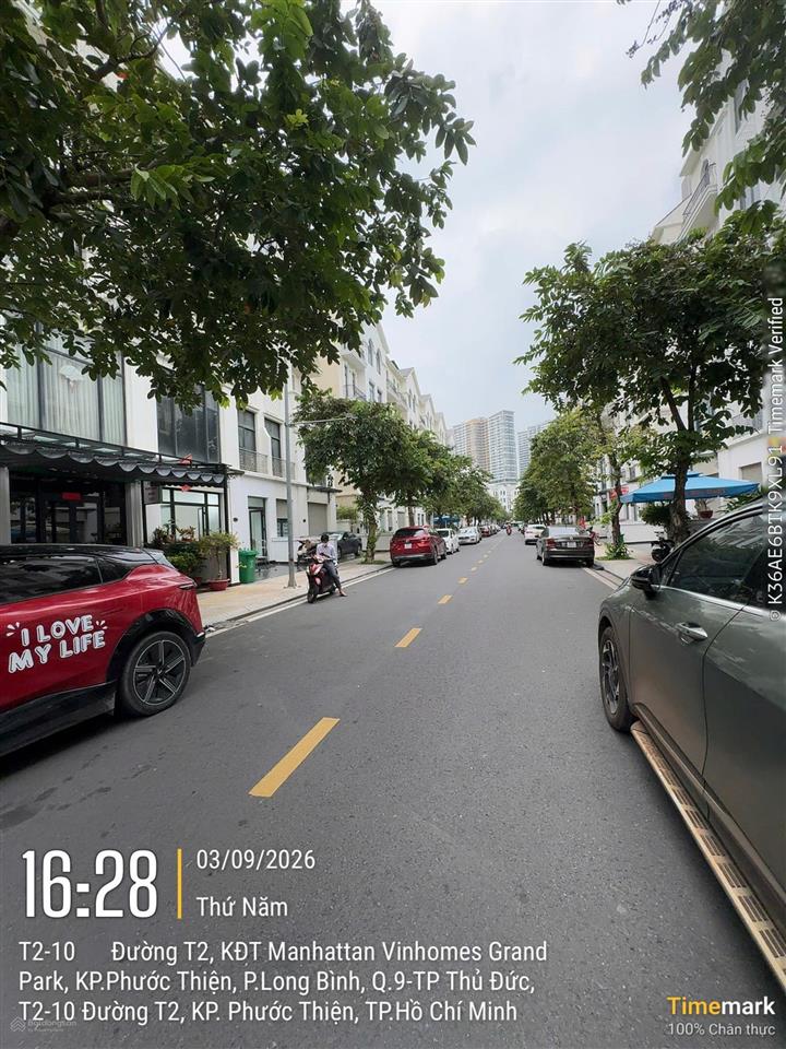 Hiếm có có 1 không 2 nhà phố 126m2 khu manhattan hoàn thiện bán nhanh 22,2 tỷ total vị trí đẹp
