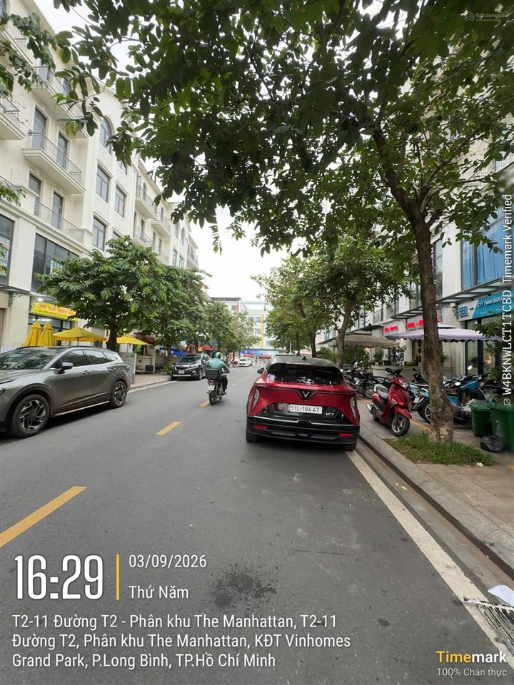 Hiếm có có 1 không 2 nhà phố 126m2 khu manhattan hoàn thiện bán nhanh 22,2 tỷ total vị trí đẹp