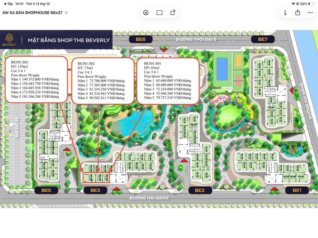 Cho thuê những căn shop vị trí hoa hậu đầu tiên tại beverly giá cực kỳ ưu đãi cho những suất đầu