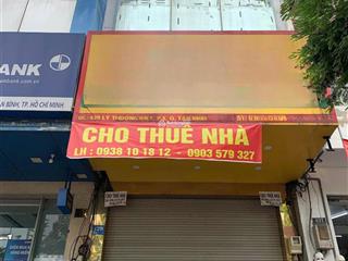 Cho thuê nhà mặt phố 429 lý thường kiệt, p. tân hòa, q. tân bình, 45 triệu, 96m². 4 tầng.