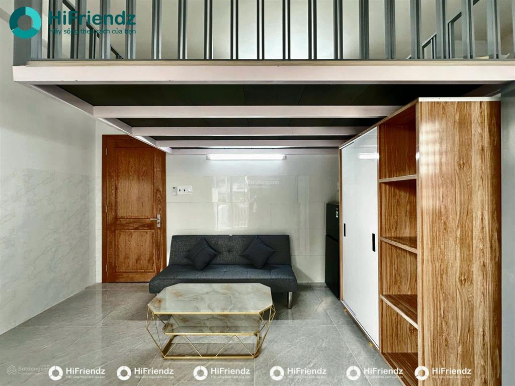 " sở hữu phòng mặt tiền với giá 4tr8. nhà mới, đầy đủ nội thất  nằm trên hoàng hữu nam, quận 9