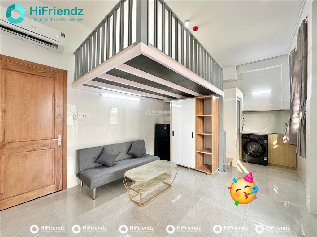 " sở hữu phòng mặt tiền với giá 4tr8. nhà mới, đầy đủ nội thất  nằm trên hoàng hữu nam, quận 9