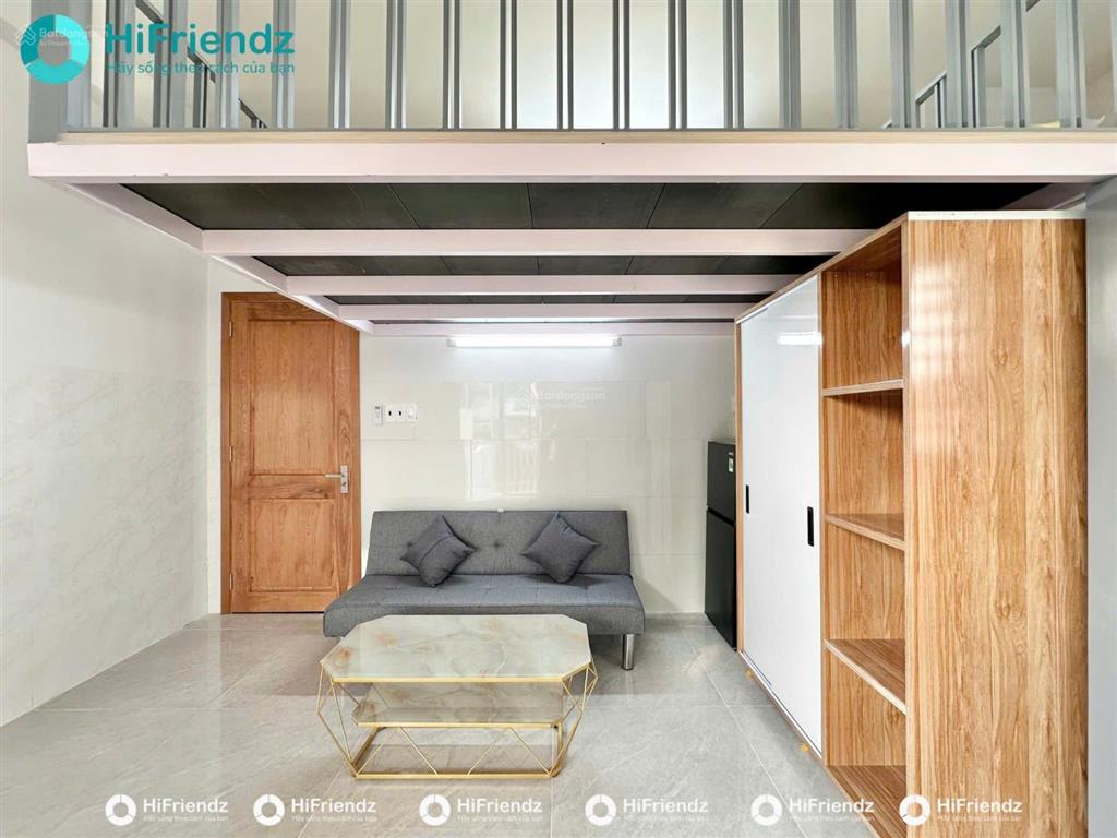 " sở hữu phòng mặt tiền với giá 4tr8. nhà mới, đầy đủ nội thất  nằm trên hoàng hữu nam, quận 9