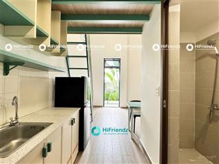 Căn hộ full nội thất có gác ngay công nghệ cao, gần đại học fpt, ufm. có sân rộng rãi, bảo vệ 24/7