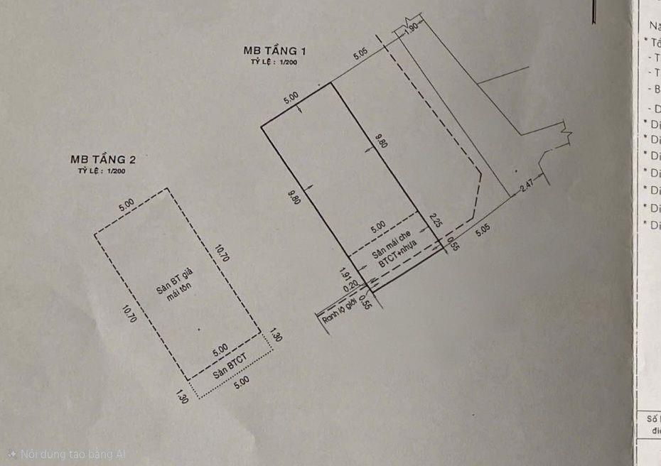 Bán nhà 5x12,5m 1 lầu  đường lưu chí hiếu phường tây thạnh.