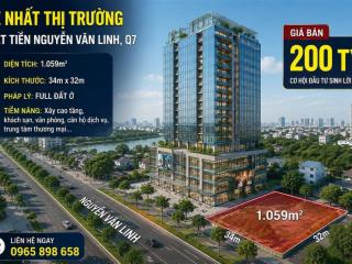 FULL ĐẤT Ở RẺ NHẤT THỊ TRƯỜNG – MẶT TIỀN NGUYỄN VĂN LINH, QUẬN 7