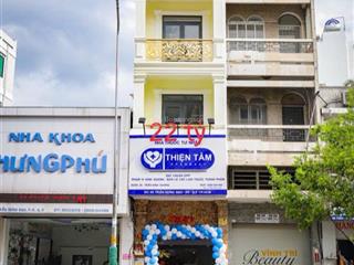 Nhà mặt tiền trần hưng đạo, quận 5  dtcn 54m2  nhà trệt, 3 lầu  giá 22 tỷ