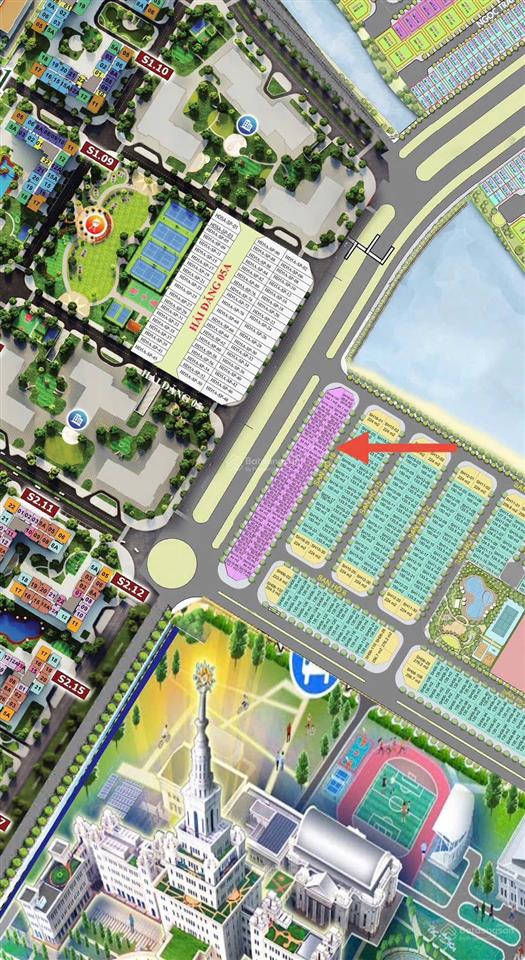 Liền kề san hô diện tích 60m2, mặt tiền 5m, hàng nguyên bản tại vinhomes ocean park gia lâm