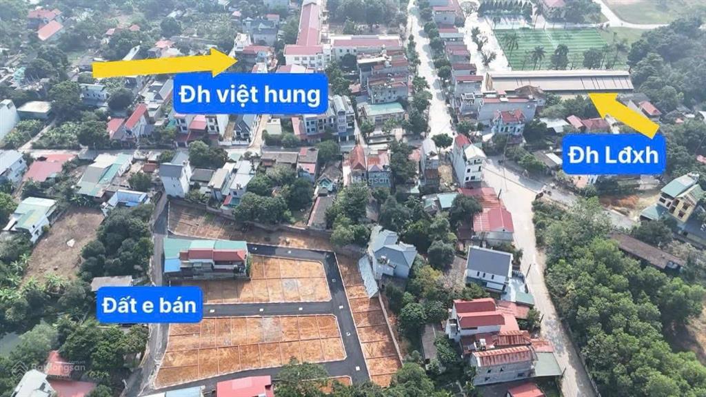 Đất nền phường tùng thiện giá chỉ 1tỷ7 vị trí vàng gần 2 trường đh lớn