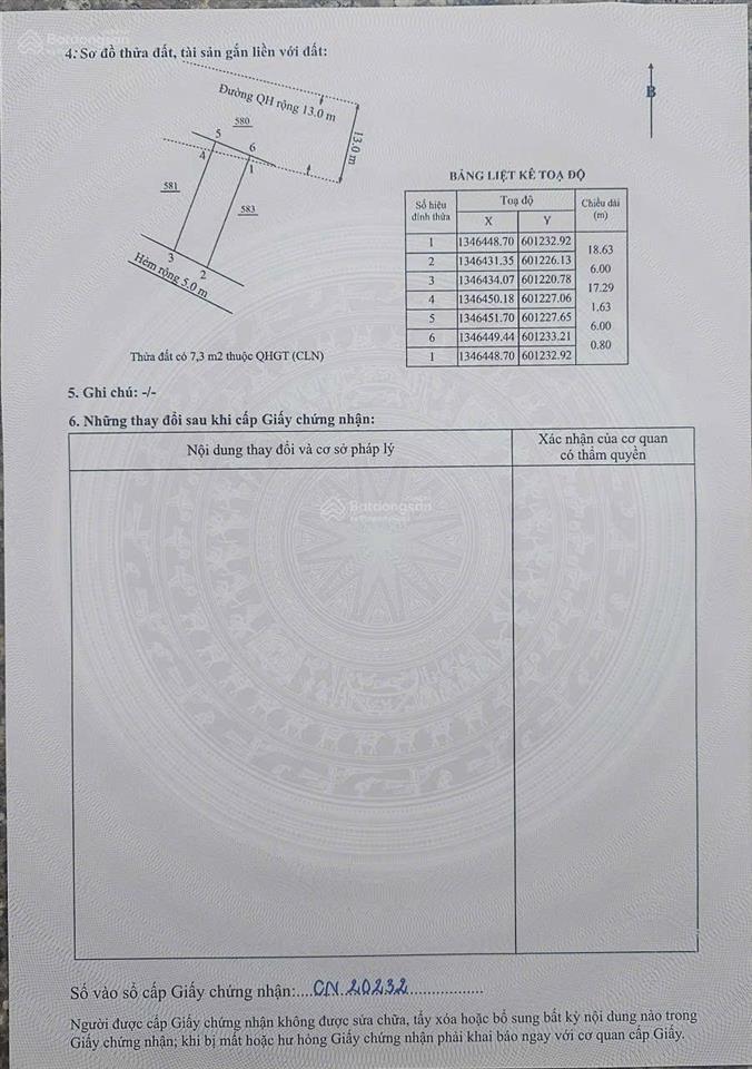 Chỉ 2,8 tỷ sở hữu ngay đất nền thổ cư phường nam nha trang