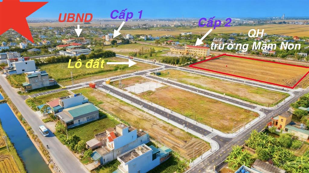 Bán nhanh lô đất tđc đông trung  tiền hải