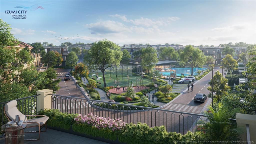 Biệt thự ven sông izumi city thanh toán cực giãn đến 36 tháng, htv 70%, ls 0% nhận nhà t11/2026.