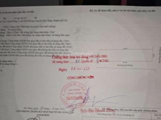 Chính chủ bán đất 2 mặt tiền túy loan đông 2, hòa phong, đà nẵng 135m² gần chợ túy loan