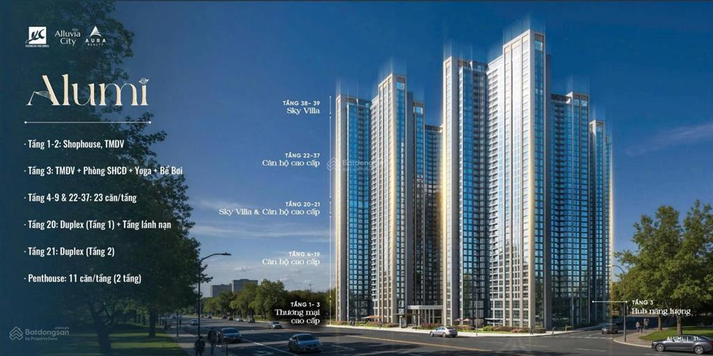 Nhắc đến alluvia, khoan nói đến giá cả, hãy bàn về giá trị. gả căn hoa hậu 2pn  tầng trung tòa a4