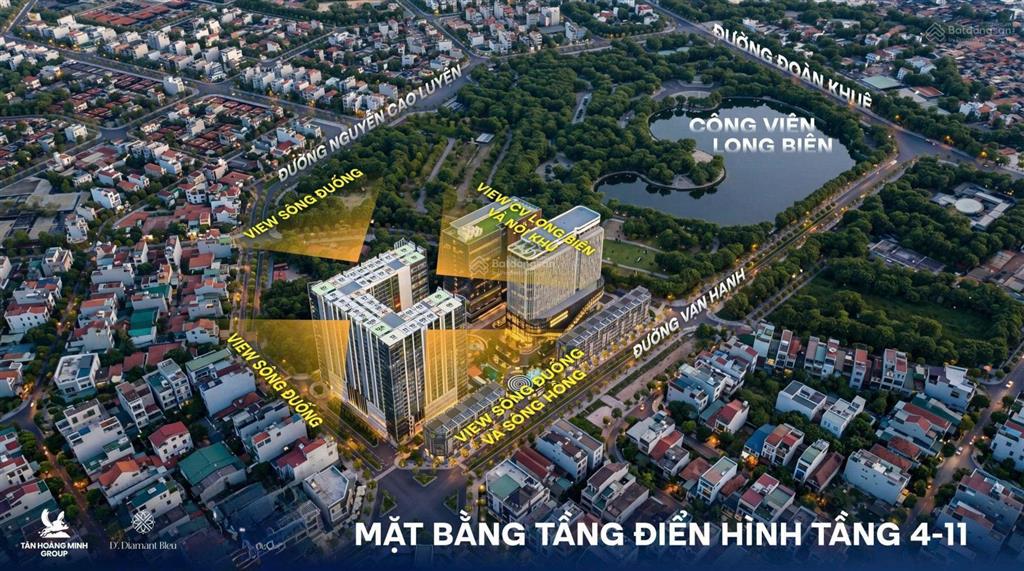 Chưa đến 5 tỷ cho 1 căn hộ hạng sang d’. diamant bleu phát triển bởi tân hoàng minh là đắt hay rẻ?
