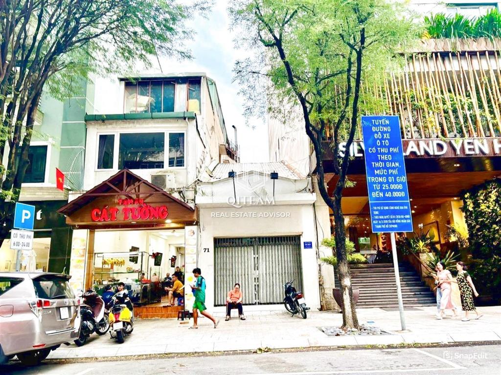 Chính chủ  cho thuê nhà 71 thủ khoa huân, bến thành, quận 1  dt 4.5x23m, giá tốt
