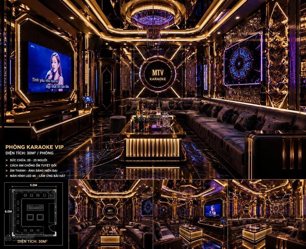 Cho thuê karaoke full nội thất quang trung, q. gò vấp  thang máy, pccc, 18 phòng  chính chủ