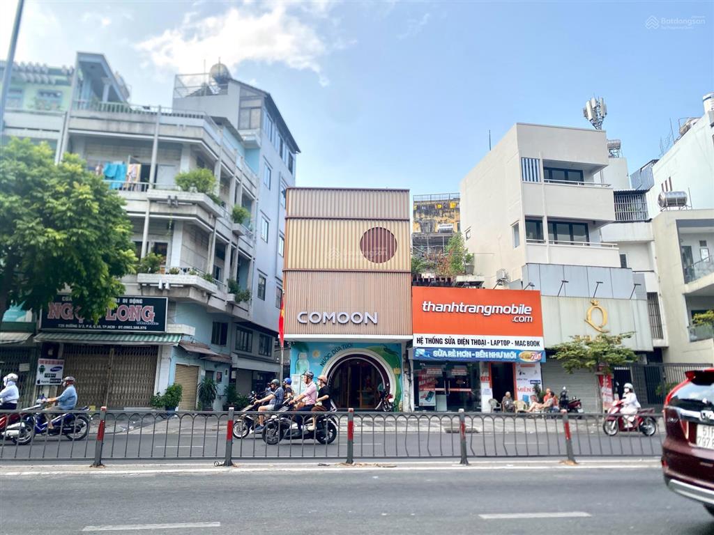 Giá rẻ 8x  cho thuê nhà mặt tiền ba tháng hai, quận 10  dt 6x20m, 3tầng, dt 6x20m
