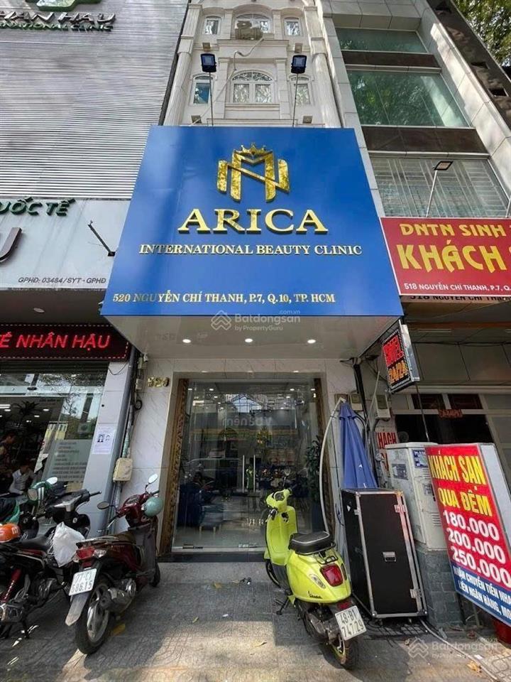 Giá tốt 52triệu  cho thuê nhà 520 nguyễn chí thanh, quận 10  6 tầng, dt 4x20m