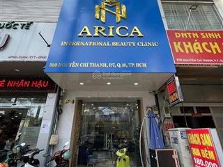 Giá tốt 52triệu  cho thuê nhà 520 nguyễn chí thanh, quận 10  6 tầng, dt 4x20m