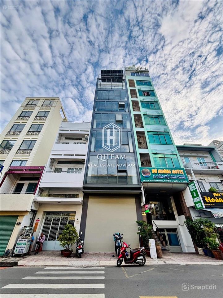 Cho thuê building 135  137 nguyễn thông, quận 3  9 tầng, thang máy, pccc