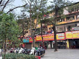 Bán tập thể trung tự  phạm ngọc thạch, 2 mặt phố, 100m2, tầng 1, kinh doanh tốt, giá 6,4tỷ