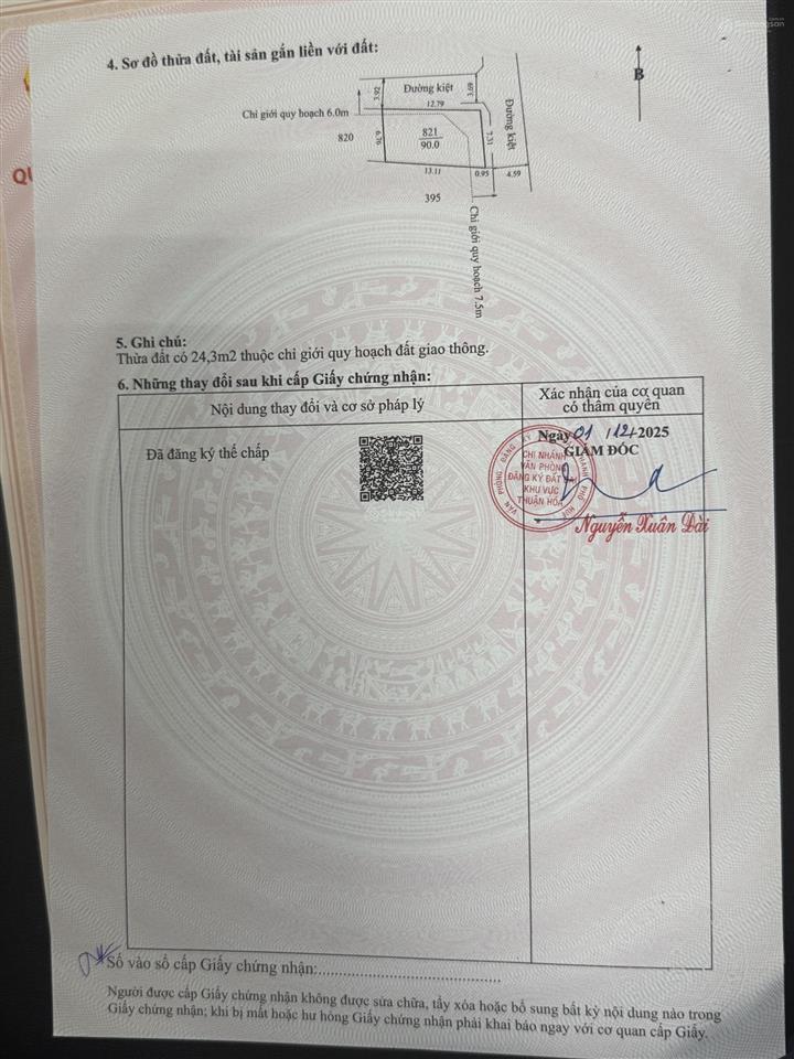 Bán đất tại tây trì nhơn, phú thượng, huế, giá ưu đãi 2,2 tỷ, diện tích 90m2