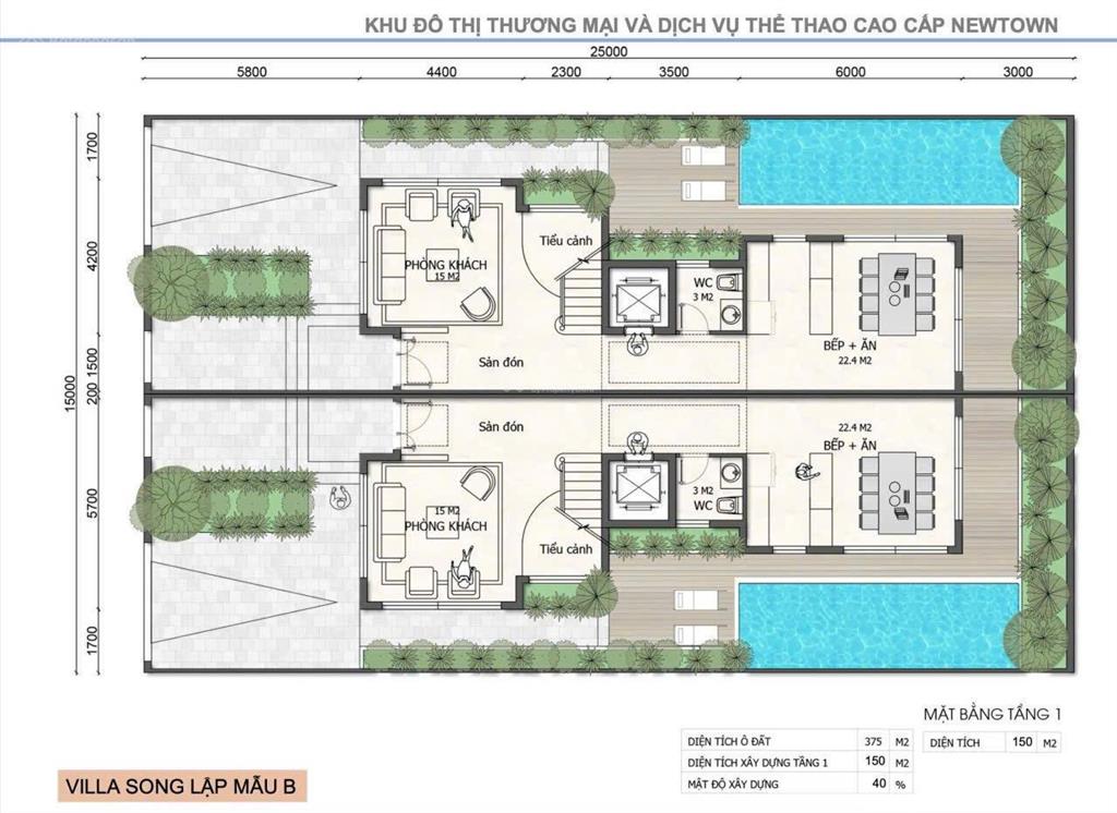 Biệt thự newtownd legen chuẩn sống resort bên sân golf