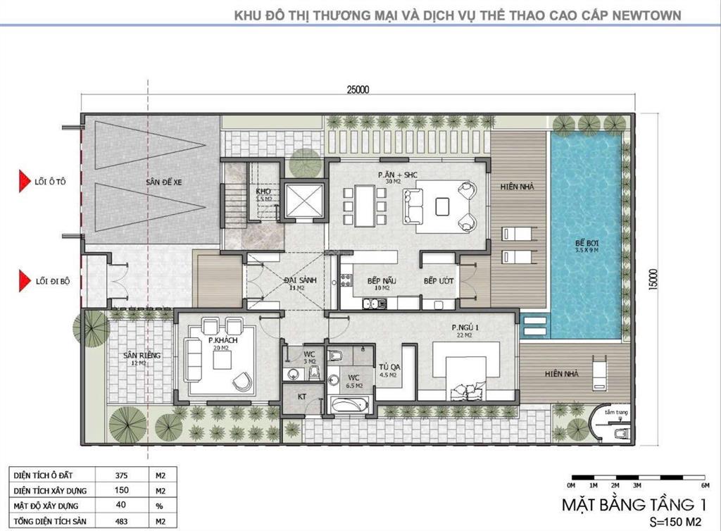 Biệt thự newtownd legen chuẩn sống resort bên sân golf