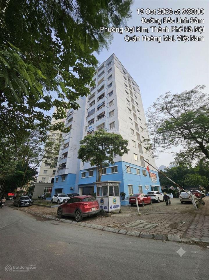 Bán căn hộ chung cư bắc linh đàm oct 1 căn góc 2pn, tầng đẹp, giá tốt!
