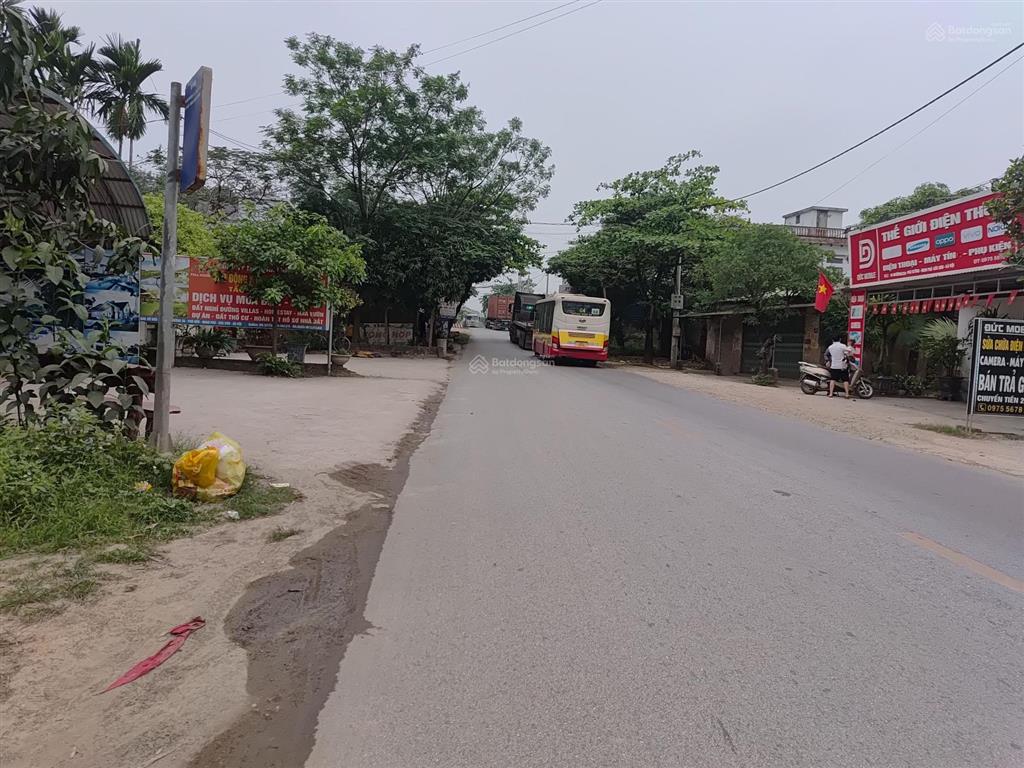 Chỉ 7.56 tỷ có ngay 280m đất mặt đường 35  kim anh  2 mặt tiền quy hoạch đường kênh 1500 tỷ