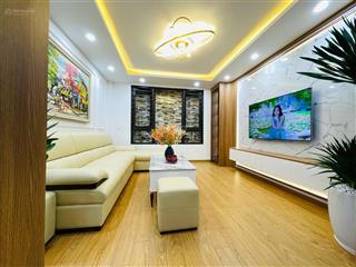 52,8m², sổ đỏ thanh trì, 6 tầng thang máy, xây mới hiện đại full nội thất, 20m, ra đường lớn ô tô