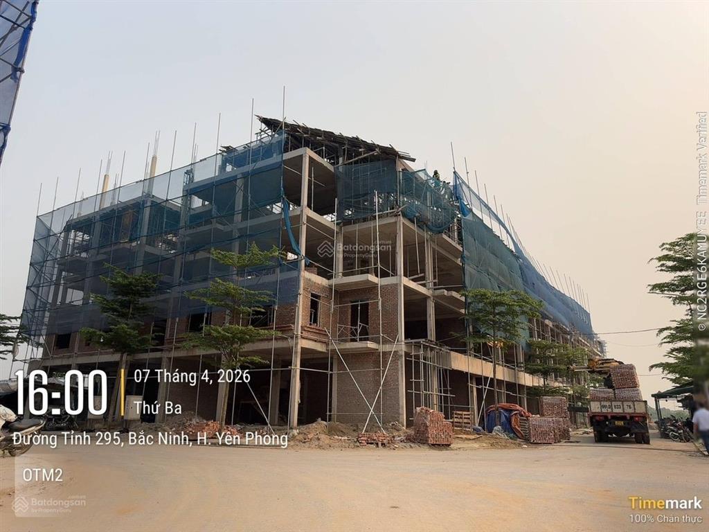 Bán biệt thự tại grandhome yên phong, 38,5 triệu/m2, 124,9 m2, view đẹp