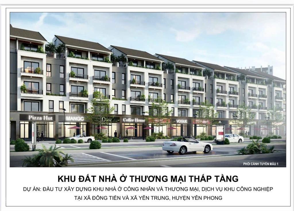 Bán biệt thự tại grandhome yên phong, 38,5 triệu/m2, 124,9 m2, view đẹp