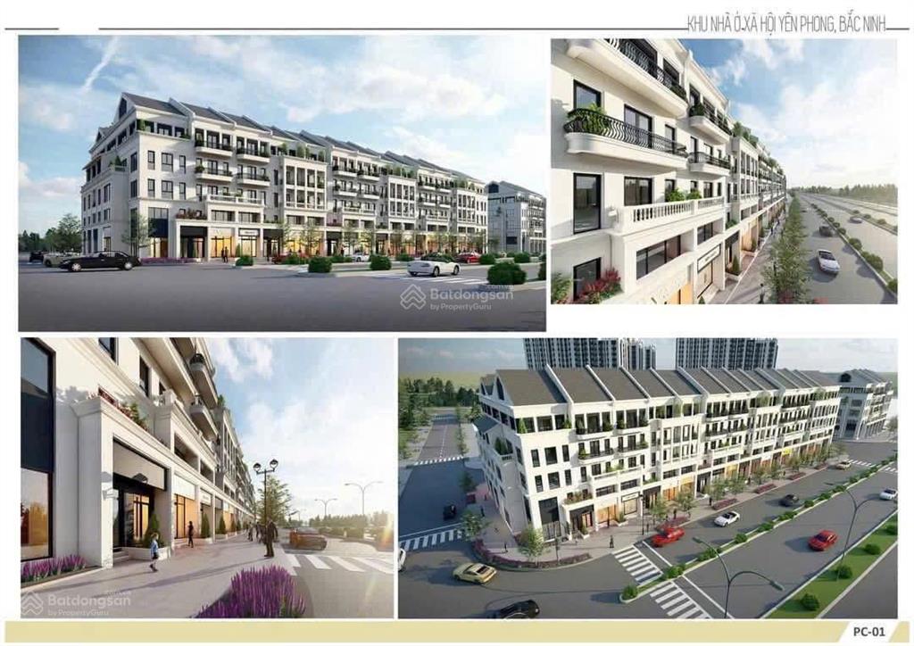 Bán biệt thự tại grandhome yên phong, 38,5 triệu/m2, 124,9 m2, view đẹp