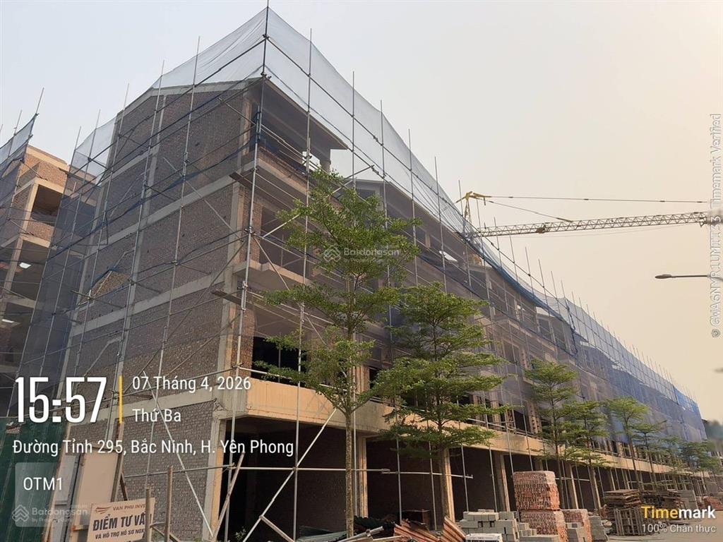 Bán biệt thự tại grandhome yên phong, 38,5 triệu/m2, 124,9 m2, view đẹp