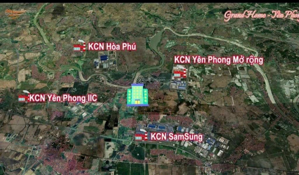 Bán biệt thự tại grandhome yên phong, 38,5 triệu/m2, 124,9 m2, view đẹp