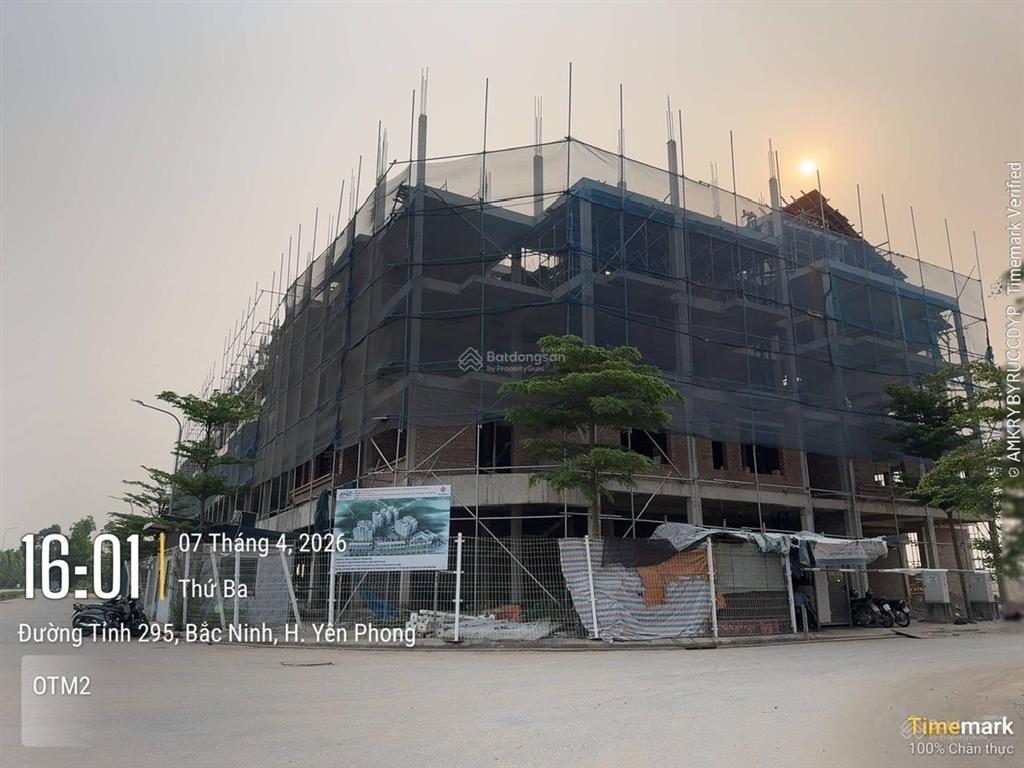 Bán biệt thự tại grandhome yên phong, 38,5 triệu/m2, 124,9 m2, view đẹp