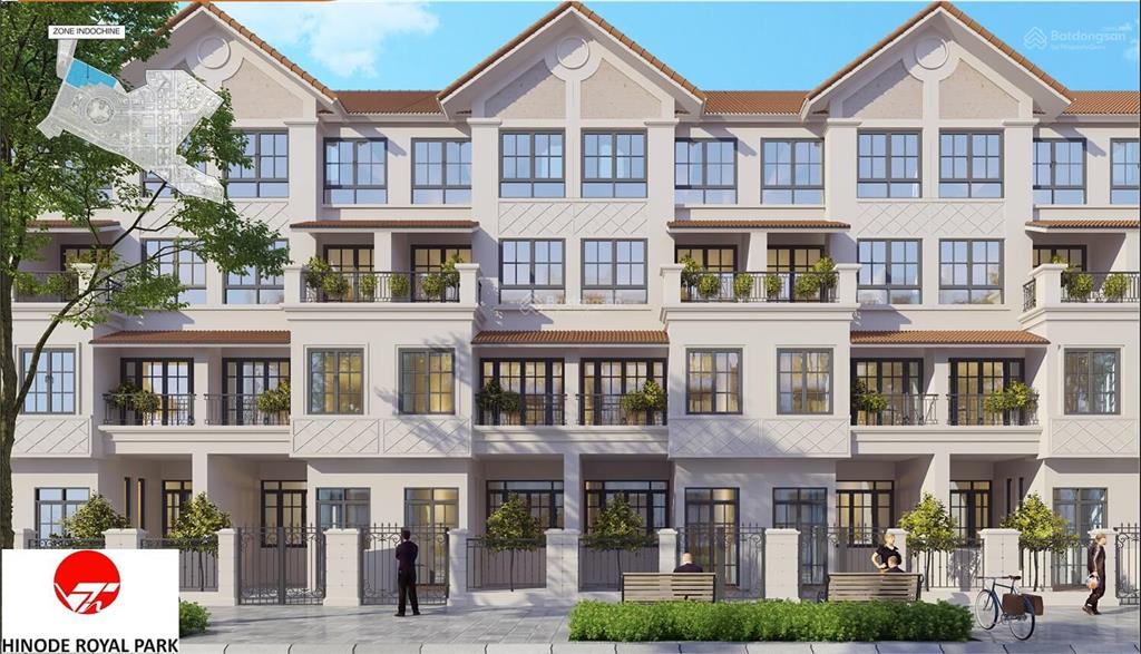 Chính chủ bán liền kề phân khu phương đông, hinode royal park, 14 tỷ vnd, 100m2, 5 tầng