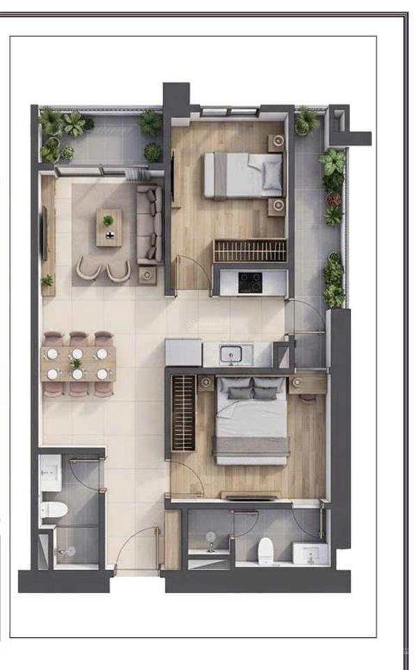 Bid residence căn 78,4m2 giá 3,8 tỷ, chính chủ, thương lượng