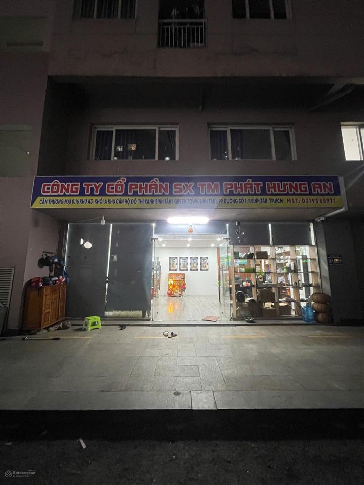 Bán căn hộ tầng trệt chung cư green town dt 128m2 bán 10,5 tỷ,  0888 755 ***