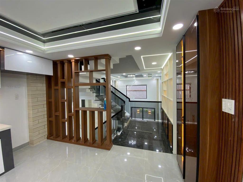 Nhà hẻm xe hơi bình hưng hòa 4x13m đúc 3 tấm, 5pn 5wc, nội thất cao cấp