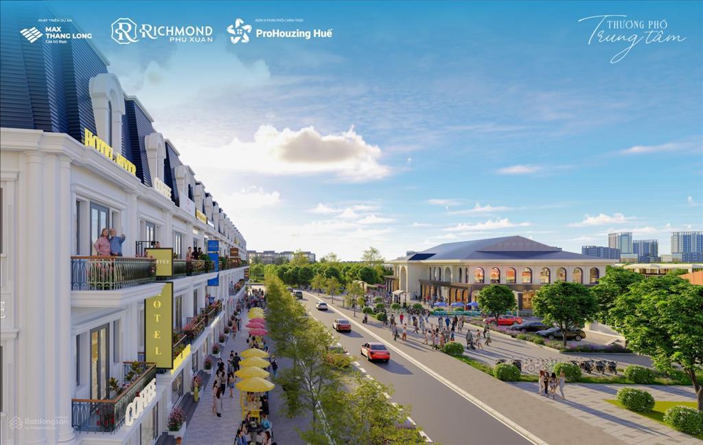 Ra mắt shophouse 4 tầng mặt tiền chợ cống mới, giá chỉ từ 7,9 tỷ/căn thanh toán 15 tháng