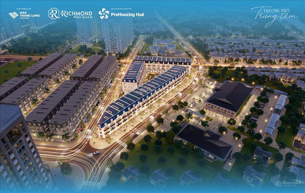 Ra mắt shophouse 4 tầng mặt tiền chợ cống mới, giá chỉ từ 7,9 tỷ/căn thanh toán 15 tháng