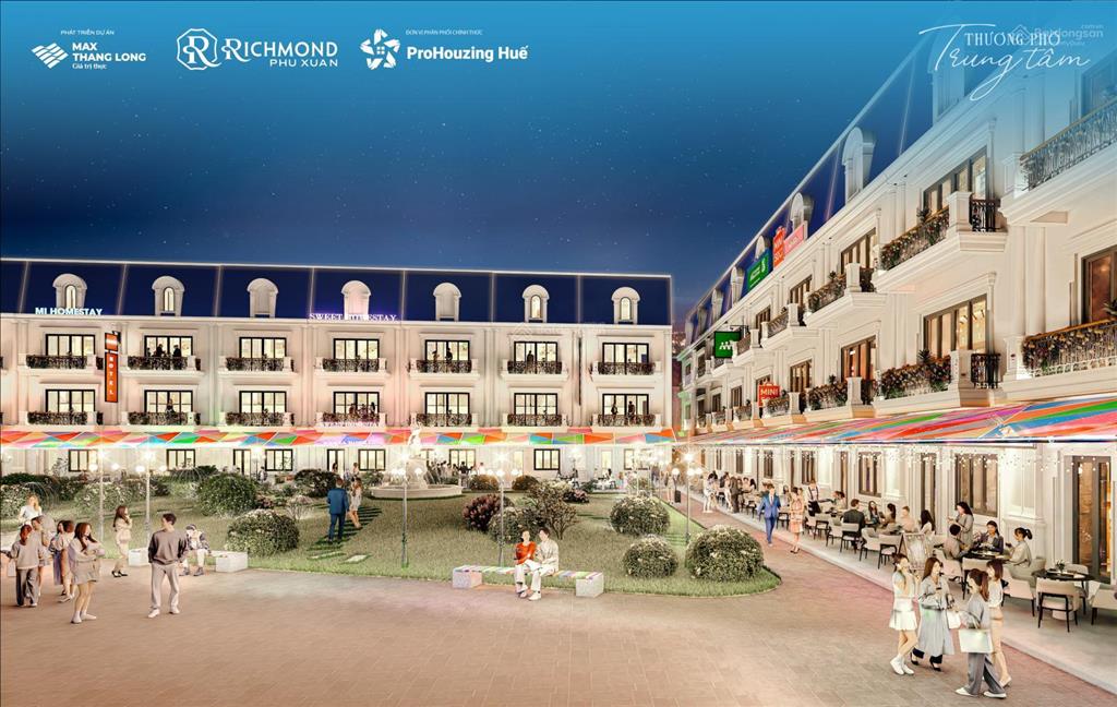 Ra mắt shophouse 4 tầng mặt tiền chợ cống mới, giá chỉ từ 7,9 tỷ/căn thanh toán 15 tháng